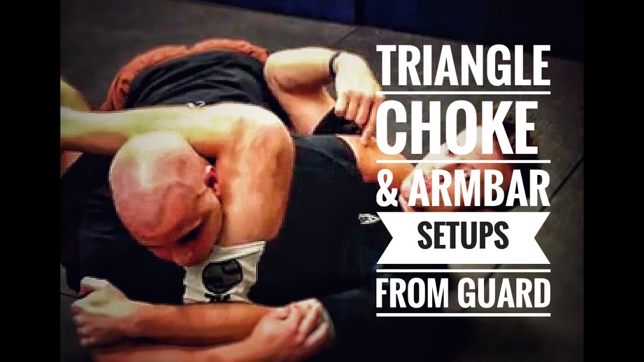 BJJ Triangle Choke Setups from Modified Guard Positions YouTube