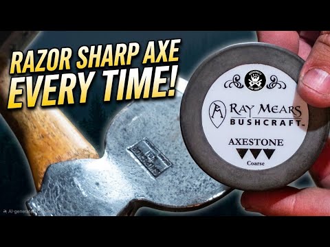 Easily Sharpen Any Axe at Home! (Step By Step)