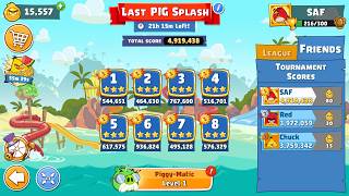 Angry Birds Friends. Last PIG Splash (19.08.2026). All levels 3 stars. Passage from Sergey Fetisov screenshot 4