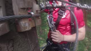 Zip it: Getting rescued from the red course