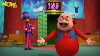 magician of juhu beach motu patlu new s13 cartoons for kids spot