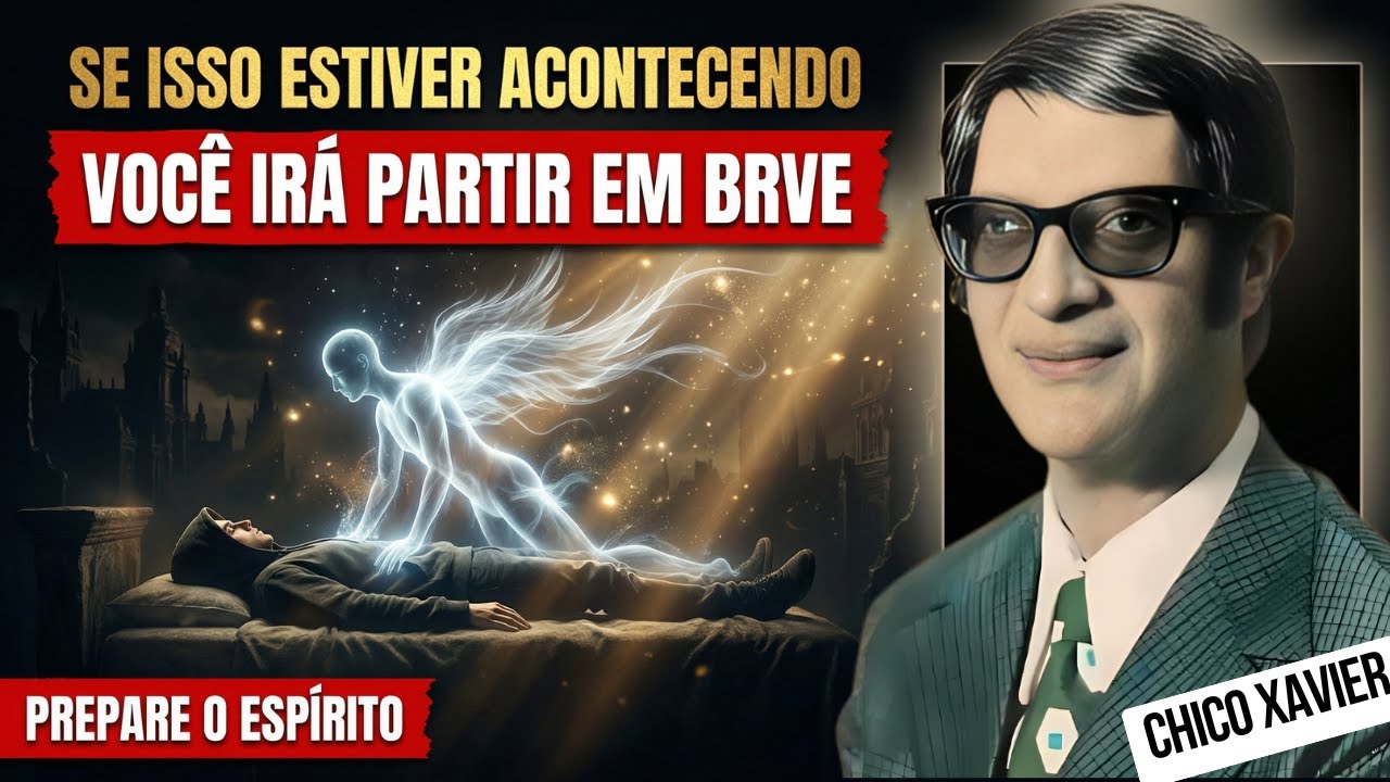 8 SINAIS de que Sua ALMA Já Está se Preparando para RETORNAR ao MUNDO ESPIRITUAL | Chico Xavier