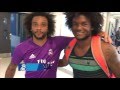 Marcelo meets his double in montreal