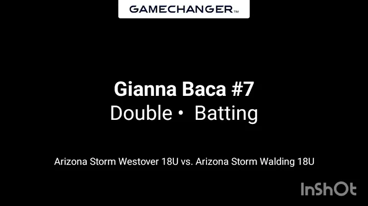 Gianna Baca #7 2024 RHP/MINF AZ Storm Westover Pre...