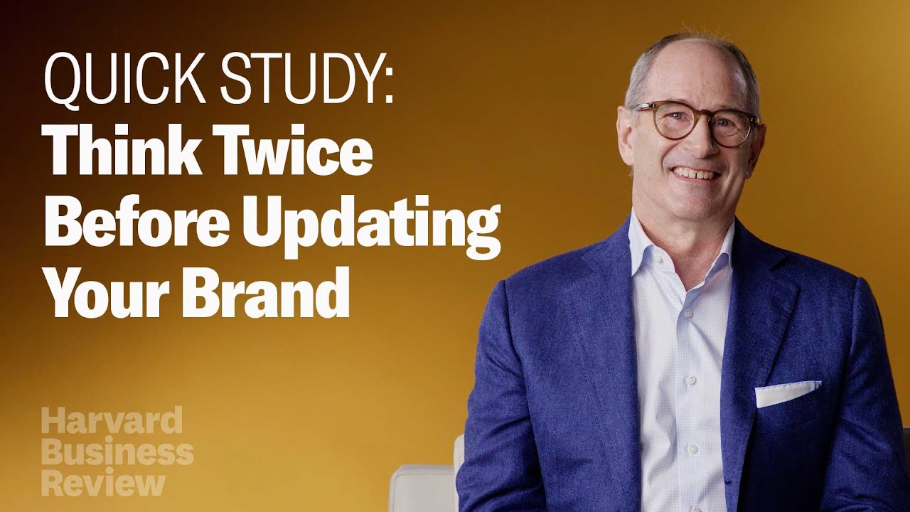 Harvard Business Review on when to update a brand