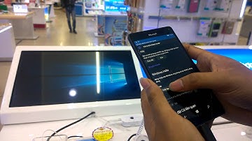 Giới thiệu ứng dụng bảo mật bằng mống mắt (window hello) trên điện thoại Lumia 950/950xl