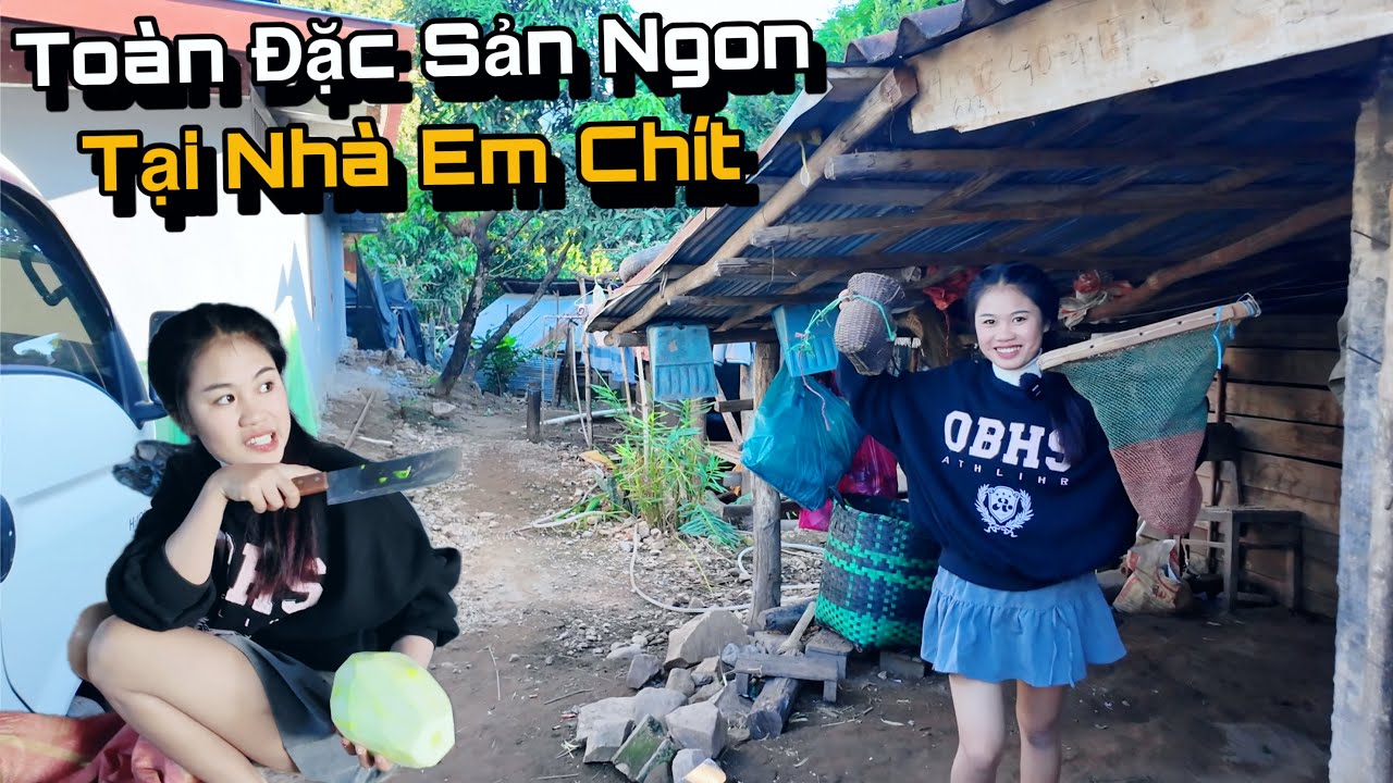 Toàn Được Mời Đồ Rừng Tại Nhà Em Chít, Lần Này Quyết Không Về Ở Lại Cạo Mủ Cao Su Cho Chít...!