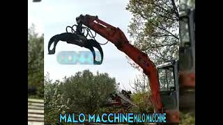 Video dimostrazione pinza legna AGRIFOREST GMR1100 con il rotatore C35Flangiato