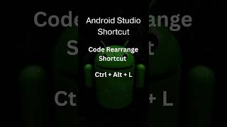 Android Studio Shortcut #coding #tutorial #shortcuts
