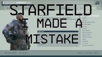 Starfield: Choosing Character Background and Traits in Game: What You Need to Know!