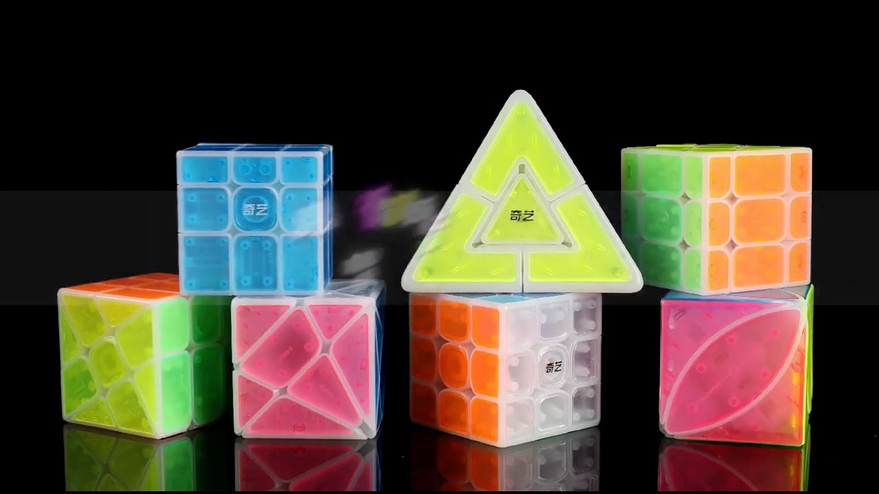 KI-NO One Off Shade + Amber + CUBE 3点セット QiYi Ice Amber cube 3x3