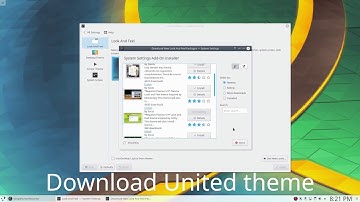 Make your Plasma desktop look like Unity in 3 easy steps