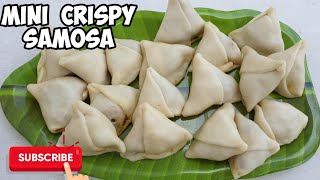 Mini samosa recipe | potato samosa recipe | Snacks recipe | Potato snacks recipe screenshot 3