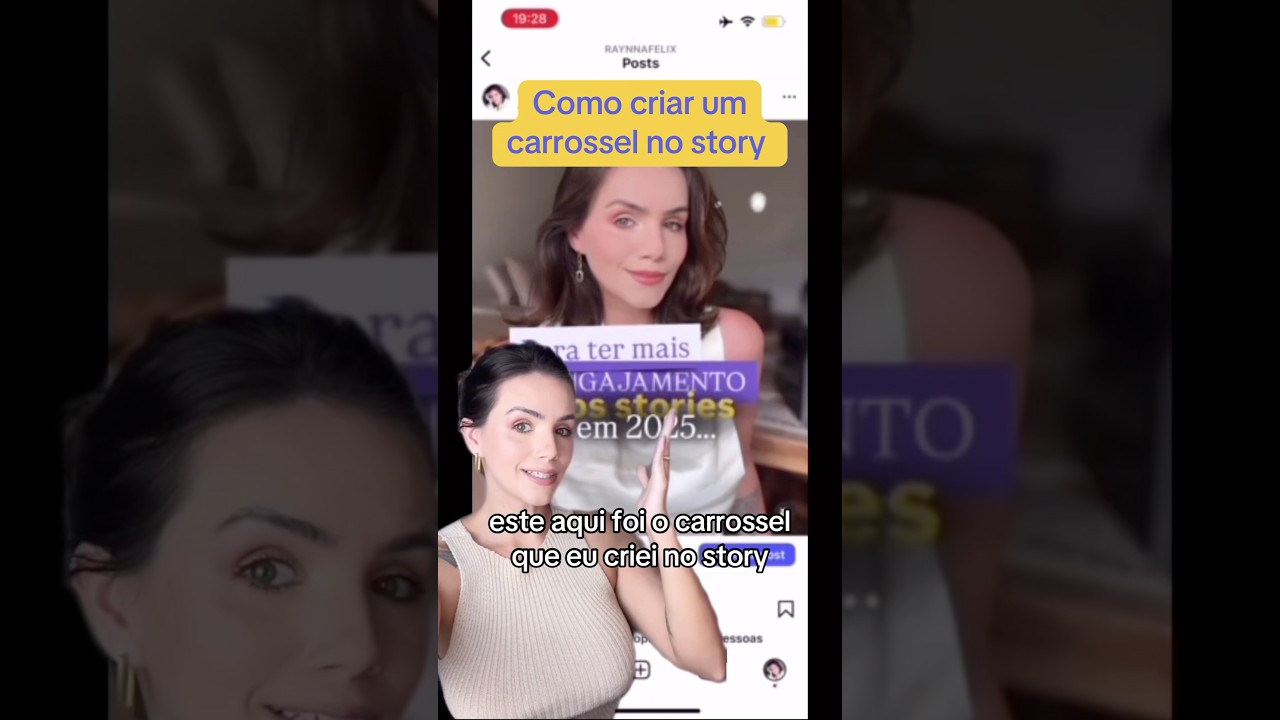 Dica pra viralizar o carrossel no final do vídeo 🤝 