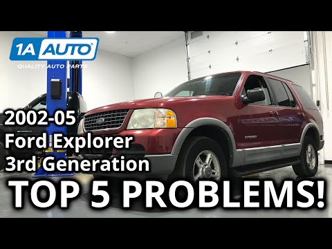 Top 5 Problems Ford Explorer SUV 3rd Generation 2002-05