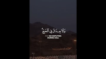 الْحَجُّ أَشْهُرٌ مَّعْلُومَاتٌ // سورة البقرة الشيخ ماهر المعيقلي