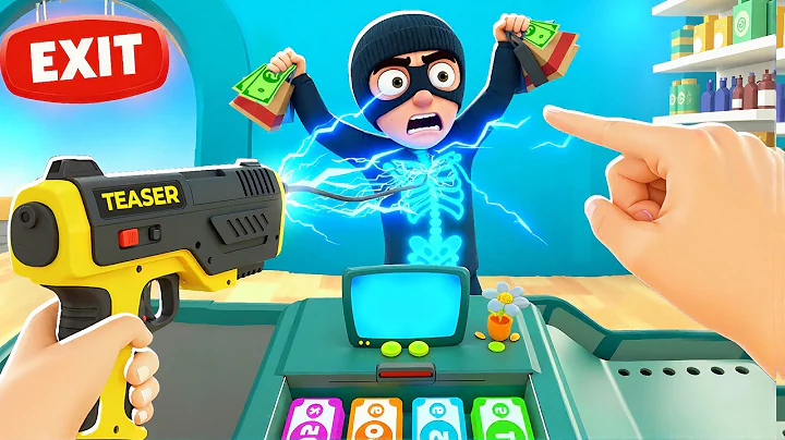 Thiefs Tried To STEAL From My Shop! - Shop & Sell VR