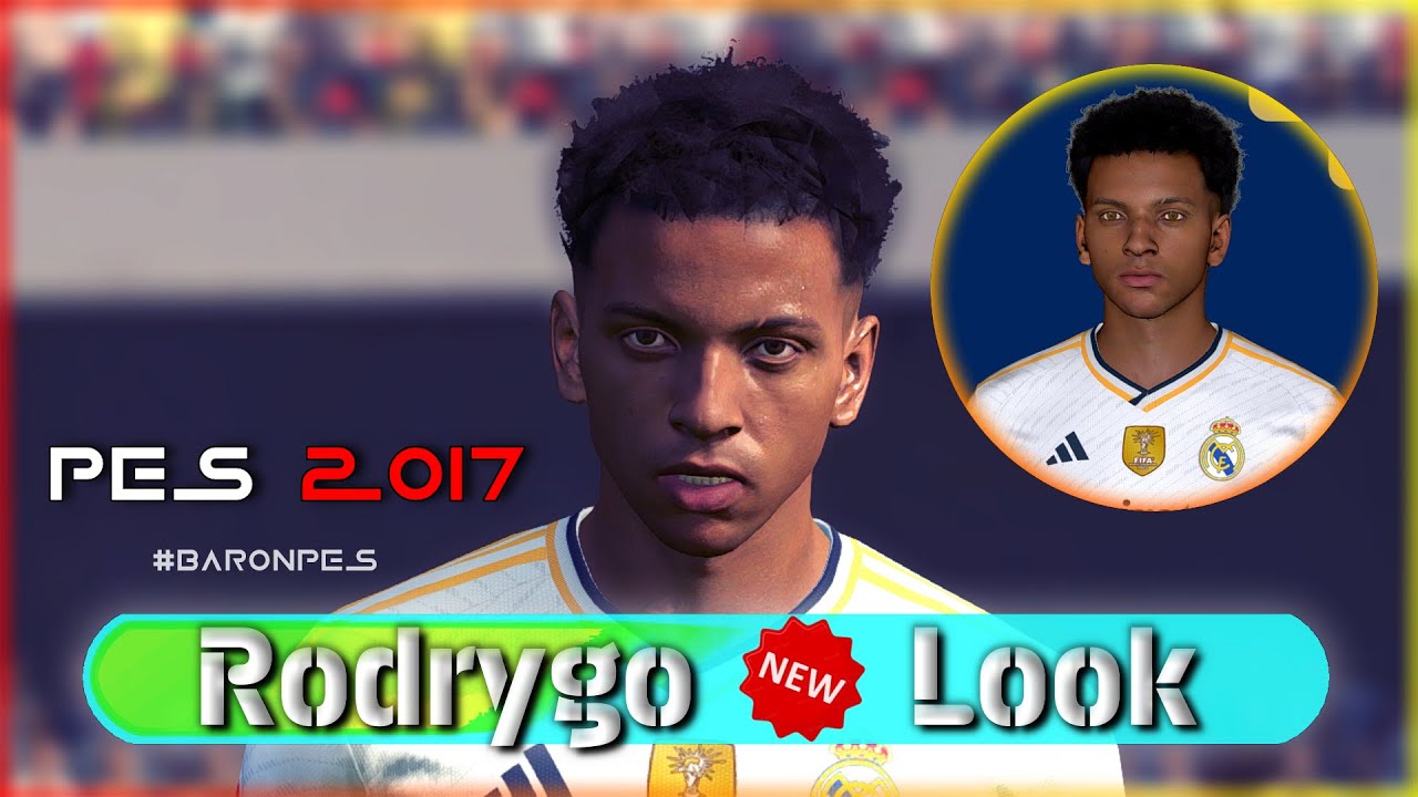 PES 2017 Rodrygo New Face 2023 