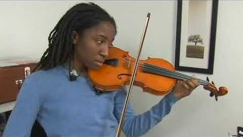 Violin E String 3rd Position Tips