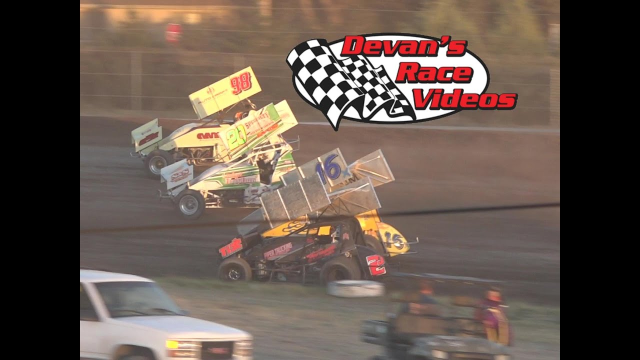 September 20, 2015 URSS Sprint Car AMain Oberlin Speedway YouTube