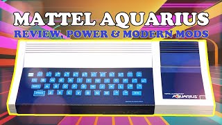 1983 Mattel Aquarius Review, Power Supply Socket and Modern Mods screenshot 5