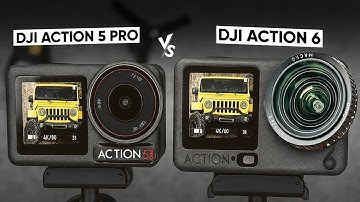 DJI Osmo Action 6 Vs Action 5 Pro Full Comparison In Depth | Top 5 Big Upgrade You Need To Know!