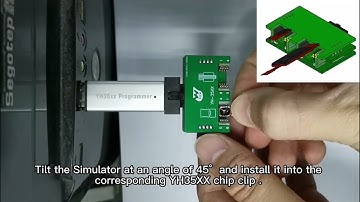 How to use YanHua 35XX programmer and Simulator chip to correct BMW 35128WT&35160WT odometer mileage