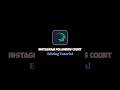 Instagram followers Count Video editing tutorial #alightmotion #tutorial #shorts