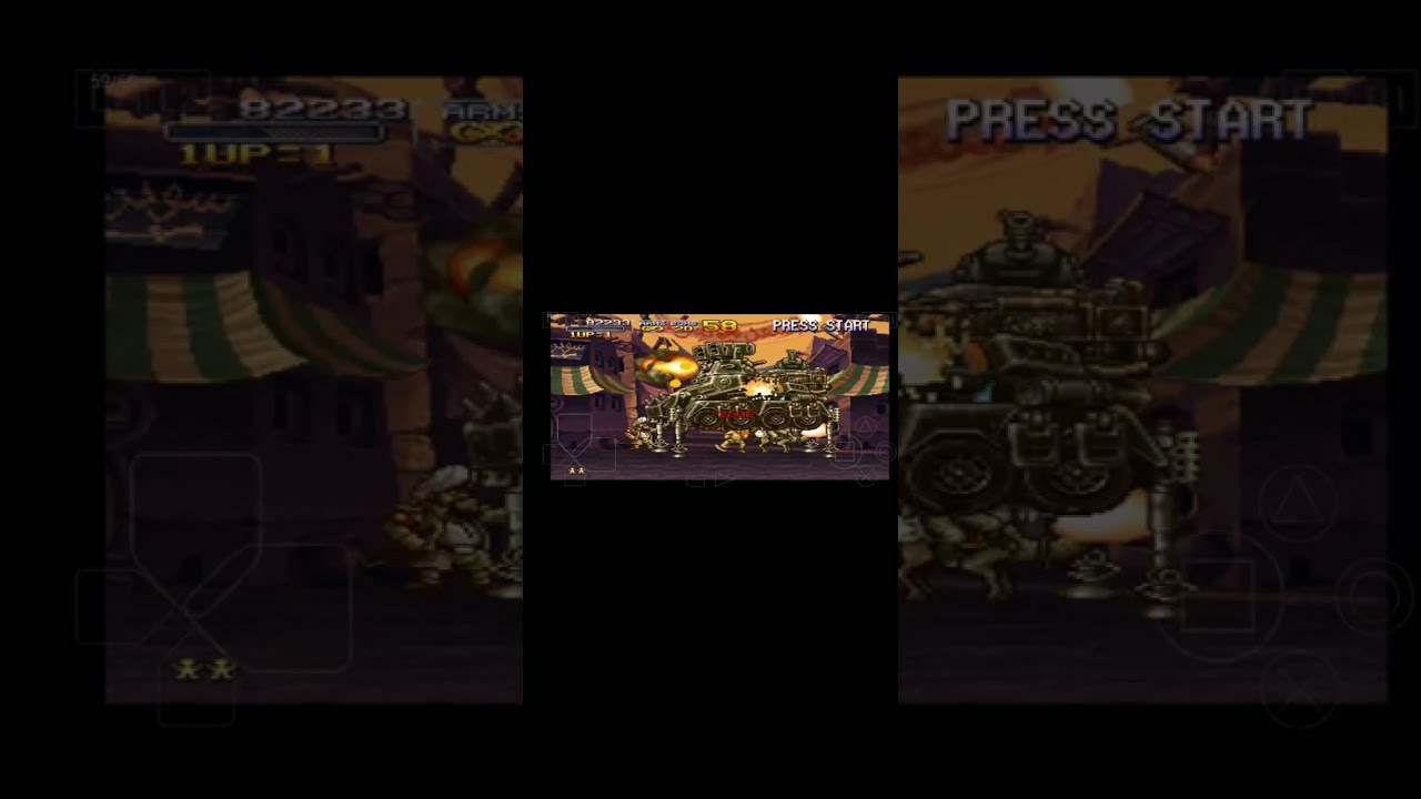 Game Play Metal Slug Primeira Missão Completa 