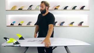 Stacey Surfboards Wave Slave review + Futures Fins AM2 JJF and F8 - The Surfboard Guide
