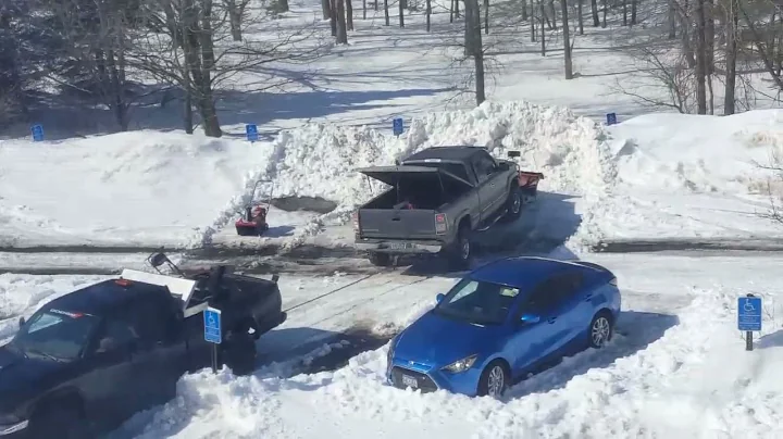 plow stuck *