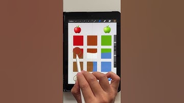 Emoji mix #shorts #Color_mixing #Colour_mixing #Satisfying  #easydraw #procreate #easydrawing #art