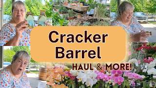 Cracker Barrel Haul with Elizabeth: Shopping Virginia, Florals, Quilts, Fabric, Antiques, and More!
