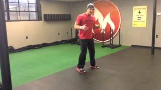 Lateral Shuffle Burpee