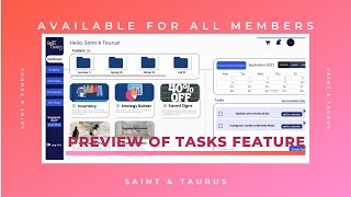 How Task & Calendar Tool Works- Quick Tutorials | Saint & Taurus MerchTools