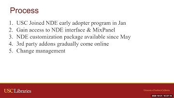 eCAUG 2025 Day 2: Primo NDE Progress