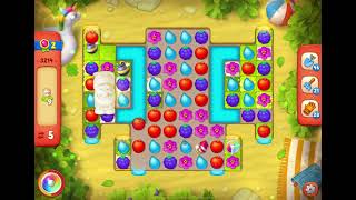 GardenScapes Level 3214 no boosters (13 moves)
