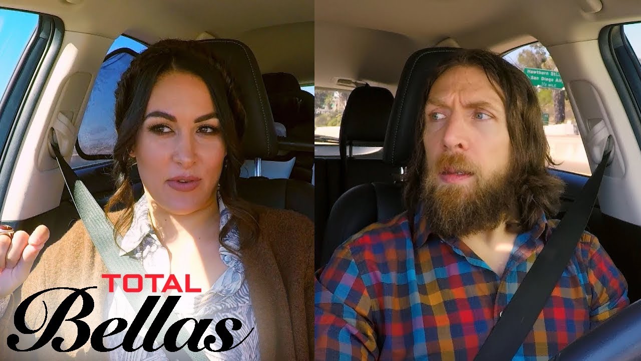 Brie Bella Gets Frustrated Driving With Slowpoke Daniel Bryan | Total ...