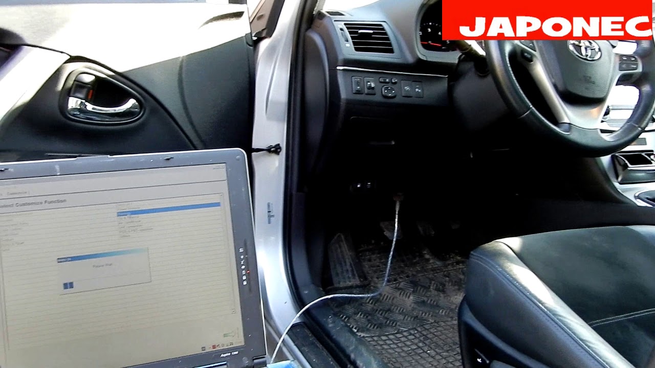 Toyota Avensis T27 How To Seat Belt Chime Disabled Test Tis Techstream Youtube