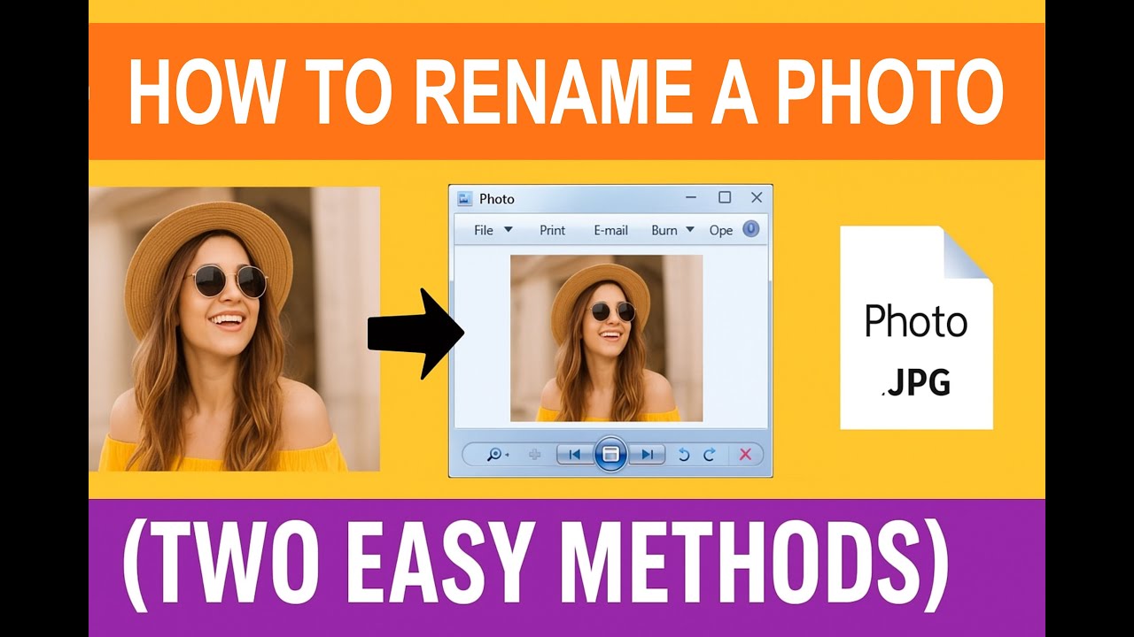 How to Rename a Photo in Windows Photo Viewer (Two Easy Method)