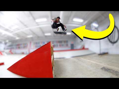 I Made Him Kickflip The Biggest Ramp In Our Skatepark / Warehouse Wednesday