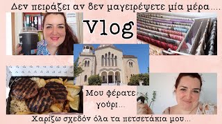 VLOG #17 || ΜΟΥ ΦΕΡΑΤΕ ΓΟΥΡΙ || ΧΑΡΙΖΩ ΤΑ ΠΕΤΣΕΤΑΚΙΑ ΜΟΥ || Sofia S.