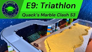 E9 Triathlon | Quack's Marble Clash S3