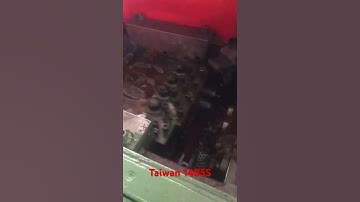 Used taiwan 14BS5 nut making machine WhatsApp: +86 13712303213