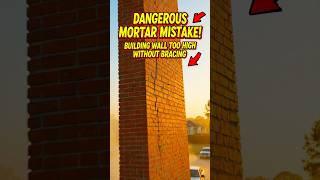 SayzenConstruction: Building Walls Too High Without Bracing = Collapse Risk! #10
