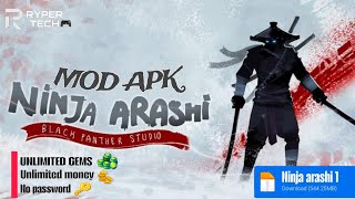 Ninja Arashi mod apk 👆| Unlimited All🤑| No 🔑| Mediafire Link 🔗| GoD MODE😈| RYPER TECH YT screenshot 5