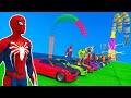 Respawn Challenge! Superheroes Face the Deadly Shark Ocean in GTA 5
