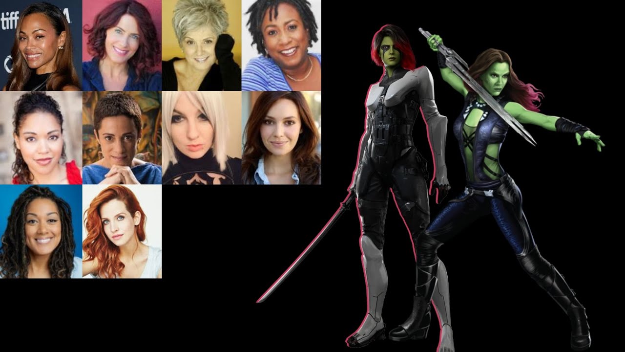 Animated Voice Comparison- Gamora (Guardians of the Galaxy)