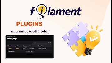 Filament: Spatie/Laravel-activitylog | Filament plugin by rmsramos