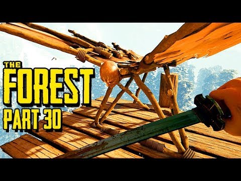 The Forest Gameplay German Story Mode - Gleiten vom höhsten Punkt